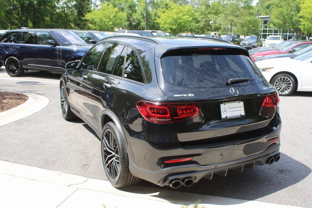 used 2021 Mercedes-Benz AMG GLC 43 car, priced at $43,998