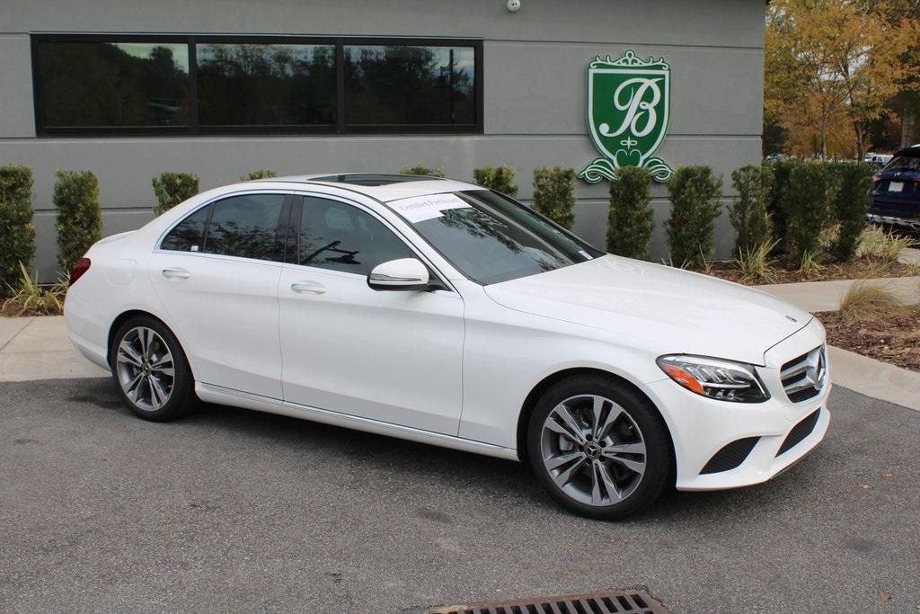 used 2019 Mercedes-Benz C-Class car, priced at $27,988