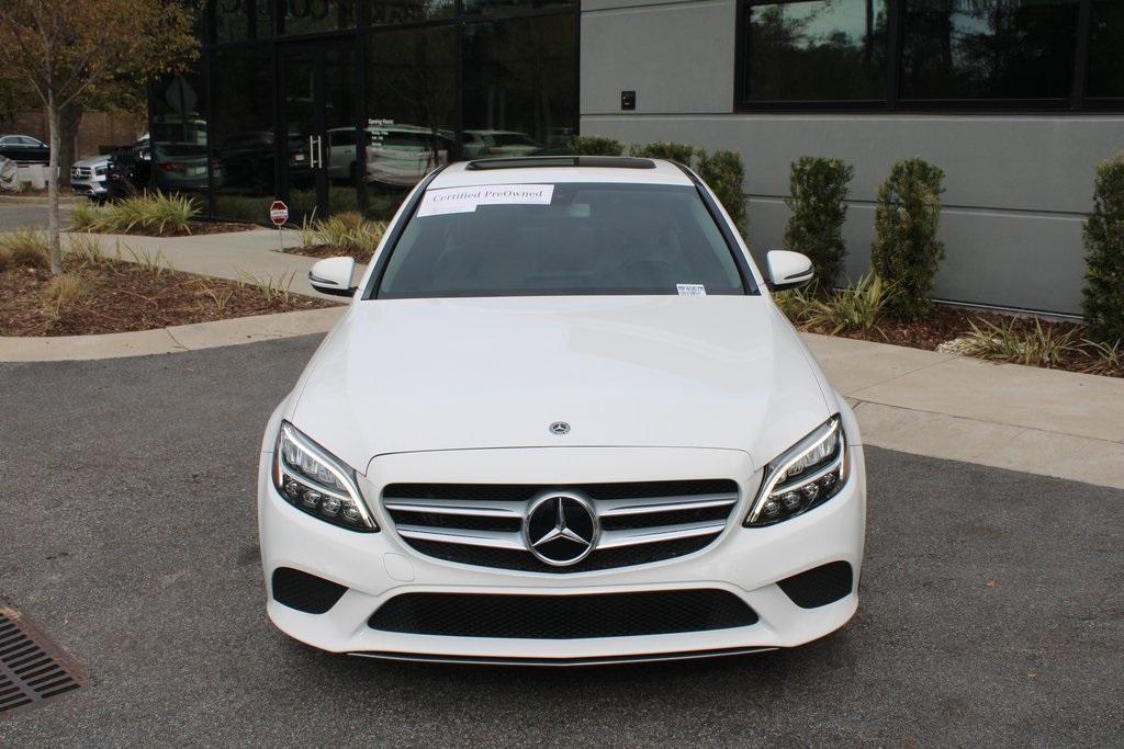 used 2019 Mercedes-Benz C-Class car, priced at $27,988