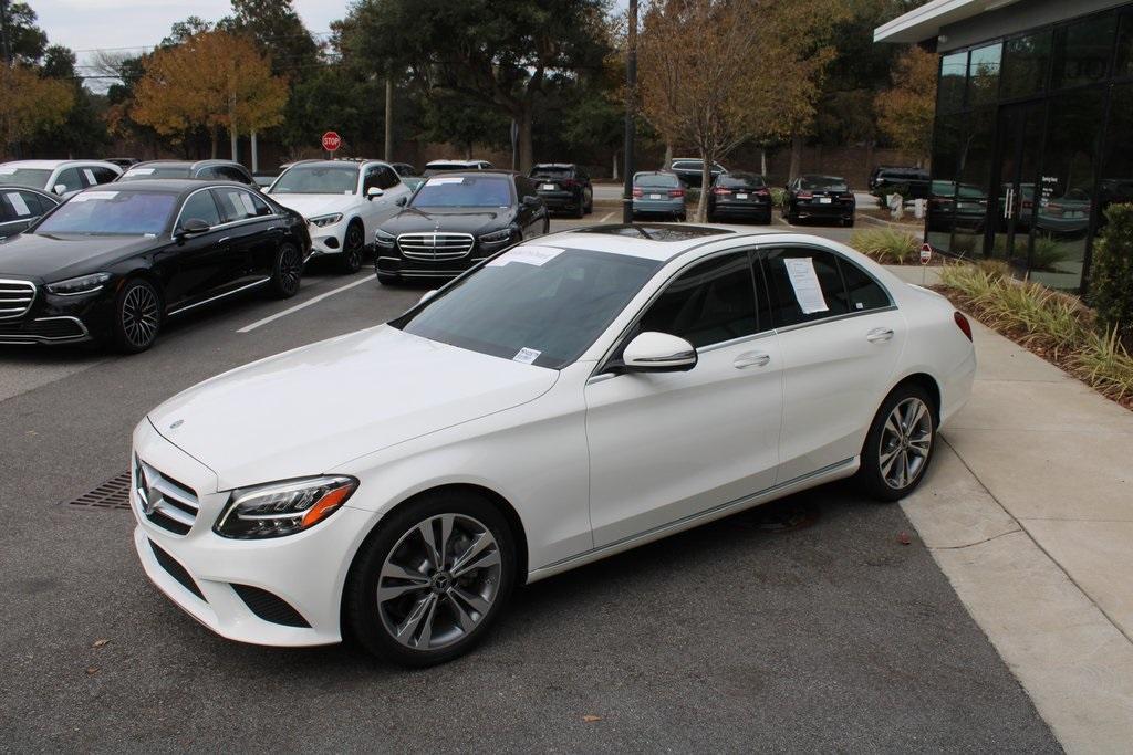 used 2019 Mercedes-Benz C-Class car, priced at $27,988