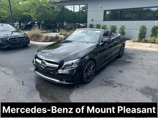 used 2021 Mercedes-Benz AMG C 43 car, priced at $56,988