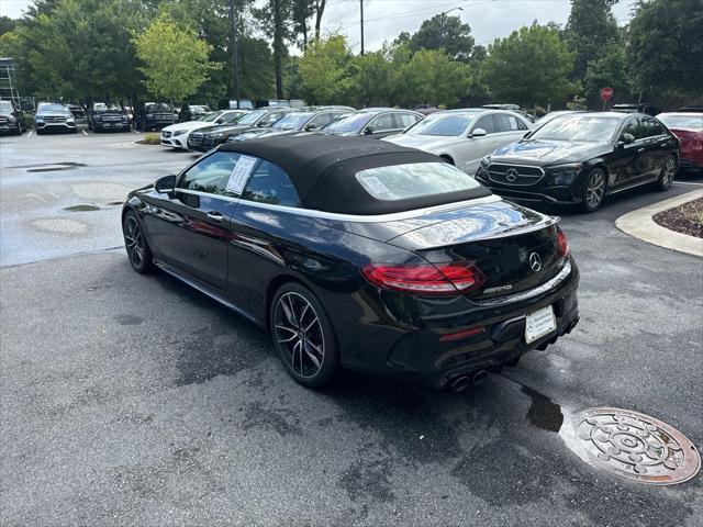 used 2021 Mercedes-Benz AMG C 43 car, priced at $56,988