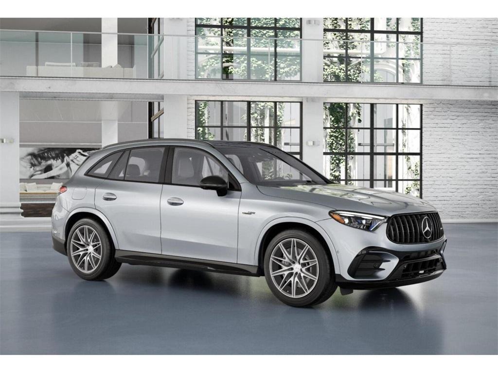 new 2025 Mercedes-Benz AMG GLC 63 car, priced at $99,825