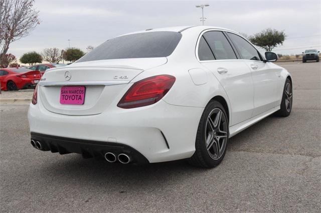 used 2020 Mercedes-Benz AMG C 43 car, priced at $39,867