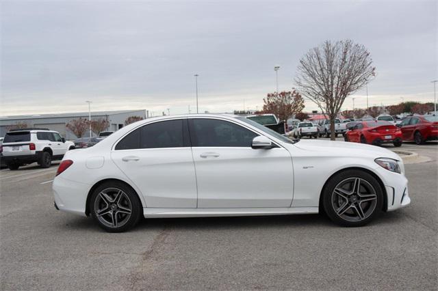 used 2020 Mercedes-Benz AMG C 43 car, priced at $39,867