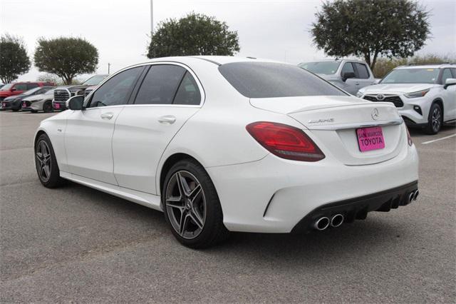 used 2020 Mercedes-Benz AMG C 43 car, priced at $39,867