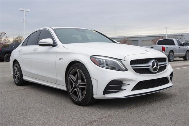 used 2020 Mercedes-Benz AMG C 43 car, priced at $39,867