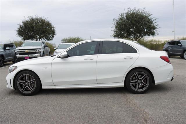 used 2020 Mercedes-Benz AMG C 43 car, priced at $39,867