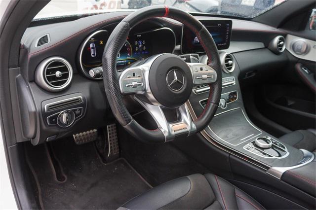 used 2020 Mercedes-Benz AMG C 43 car, priced at $39,867