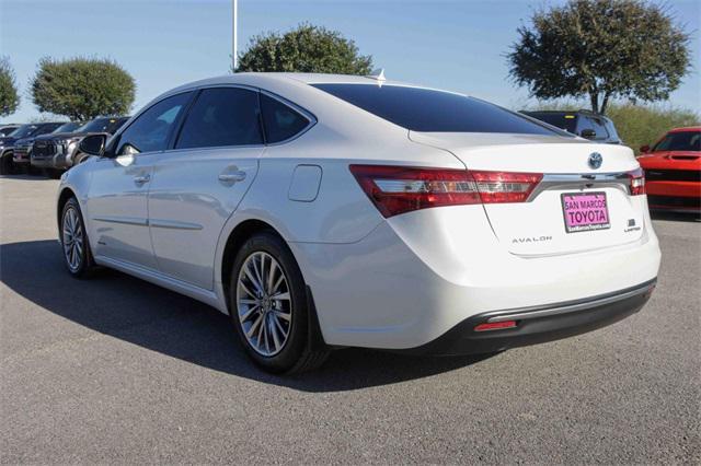 used 2016 Toyota Avalon Hybrid car, priced at $25,886