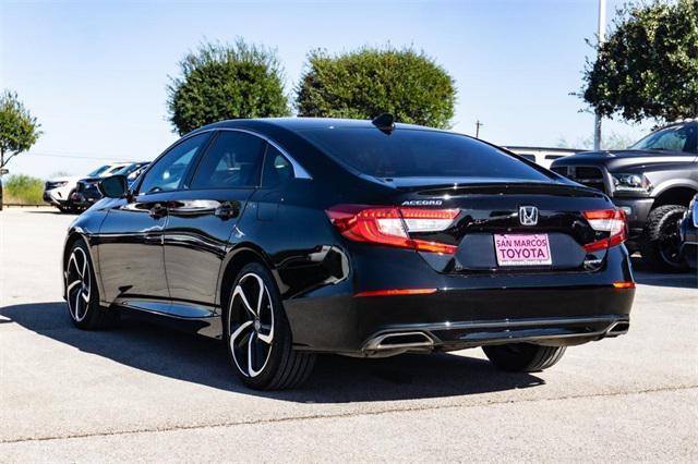 used 2021 Honda Accord car, priced at $24,494