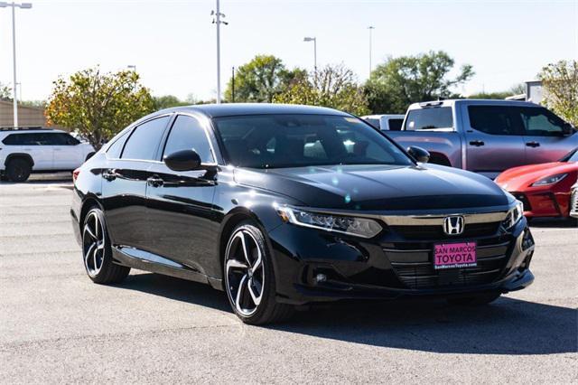 used 2021 Honda Accord car, priced at $24,494