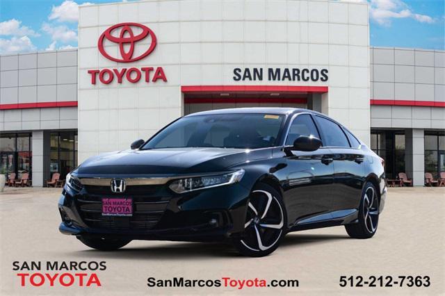 used 2021 Honda Accord car, priced at $24,494