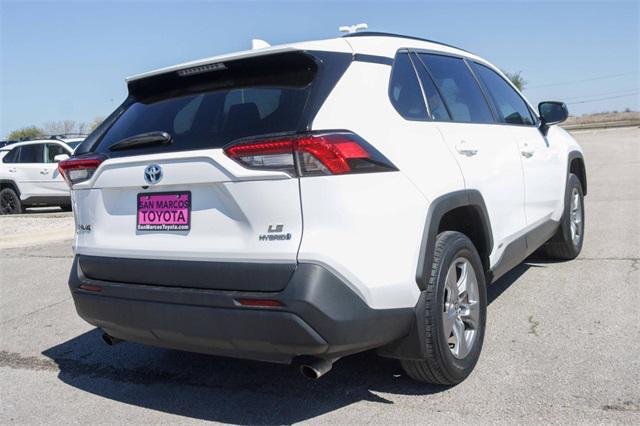 used 2022 Toyota RAV4 Hybrid car, priced at $27,572