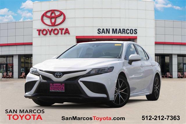 used 2021 Toyota Camry car, priced at $23,380