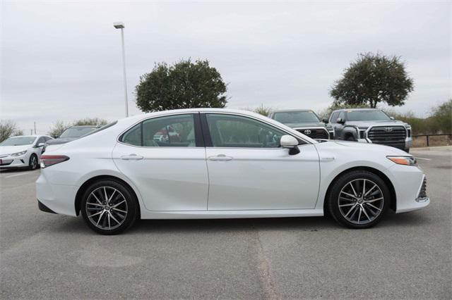 used 2021 Toyota Camry Hybrid car, priced at $28,997