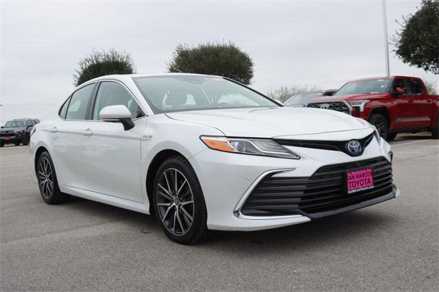 used 2021 Toyota Camry Hybrid car, priced at $28,997