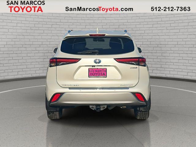 used 2021 Toyota Highlander Hybrid car, priced at $31,840