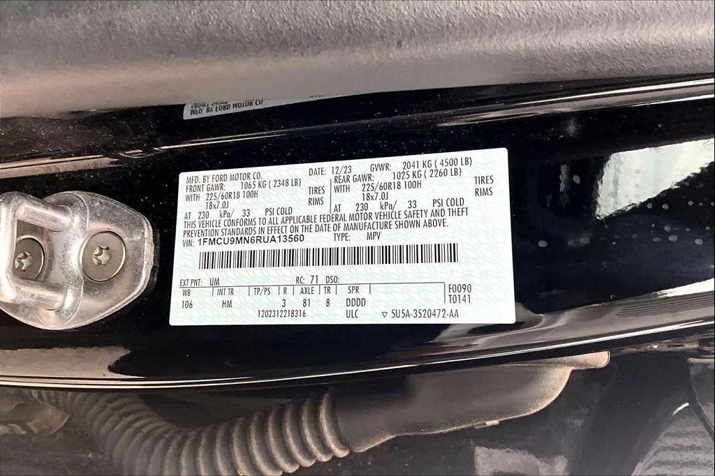 used 2024 Ford Escape car, priced at $18,758