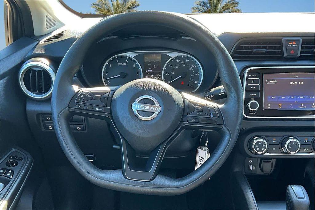 used 2024 Nissan Versa car, priced at $14,685