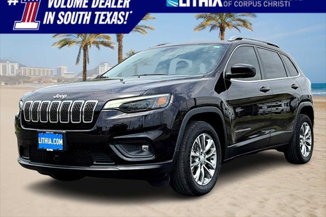 used 2021 Jeep Cherokee car, priced at $23,491