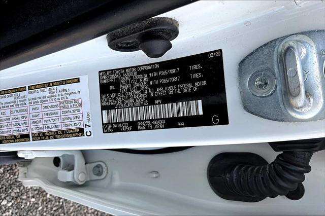 used 2020 Toyota 4Runner car, priced at $36,991