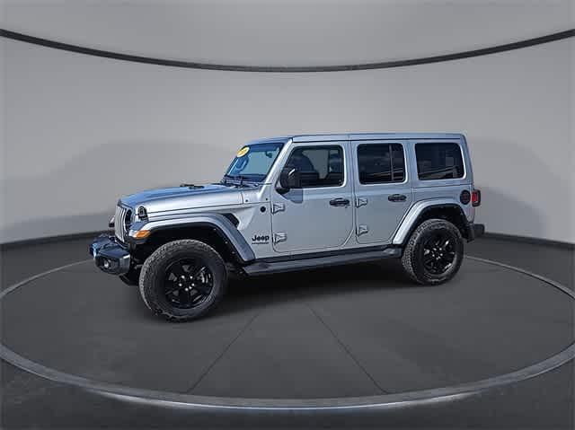 used 2021 Jeep Wrangler Unlimited car, priced at $38,714