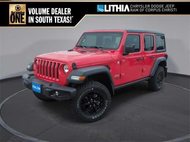 used 2018 Jeep Wrangler Unlimited car, priced at $33,718