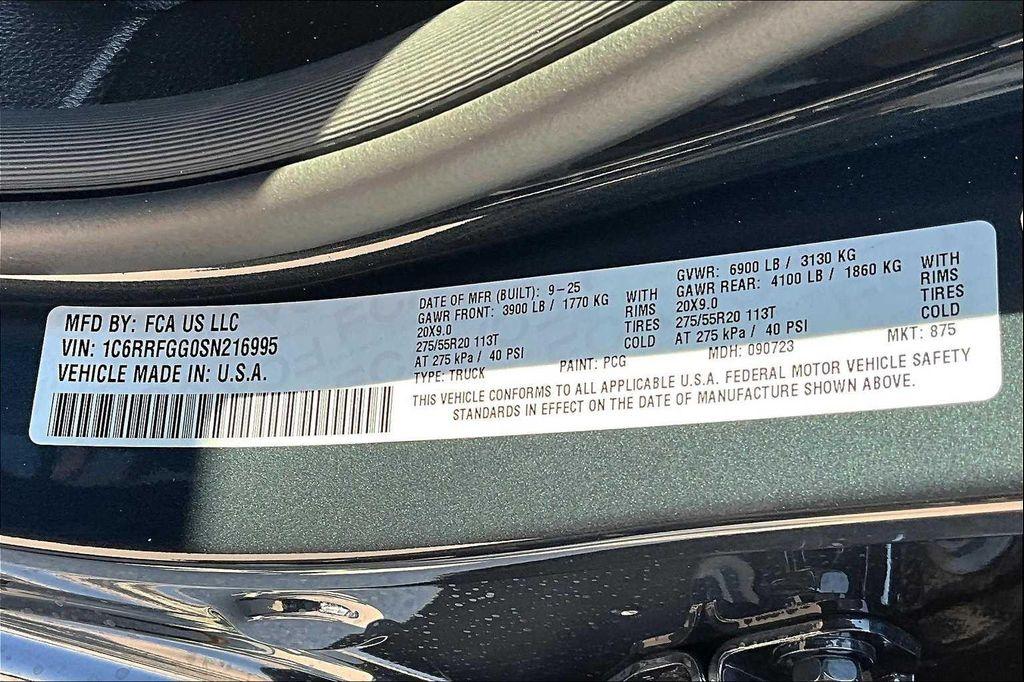 new 2025 Ram 1500 car, priced at $48,713