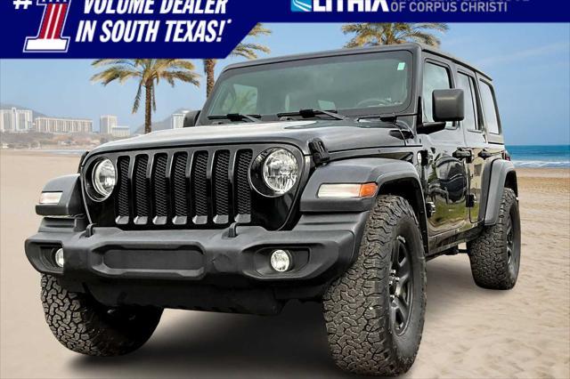 used 2018 Jeep Wrangler Unlimited car, priced at $23,472
