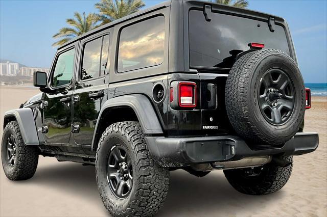 used 2018 Jeep Wrangler Unlimited car, priced at $23,472