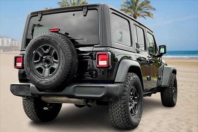 used 2018 Jeep Wrangler Unlimited car, priced at $23,472