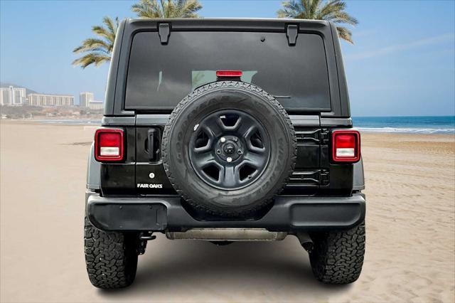 used 2018 Jeep Wrangler Unlimited car, priced at $23,472