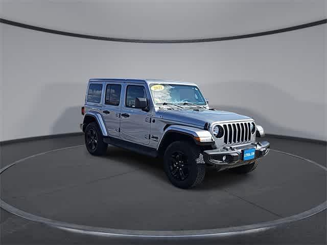 used 2021 Jeep Wrangler Unlimited car, priced at $36,492