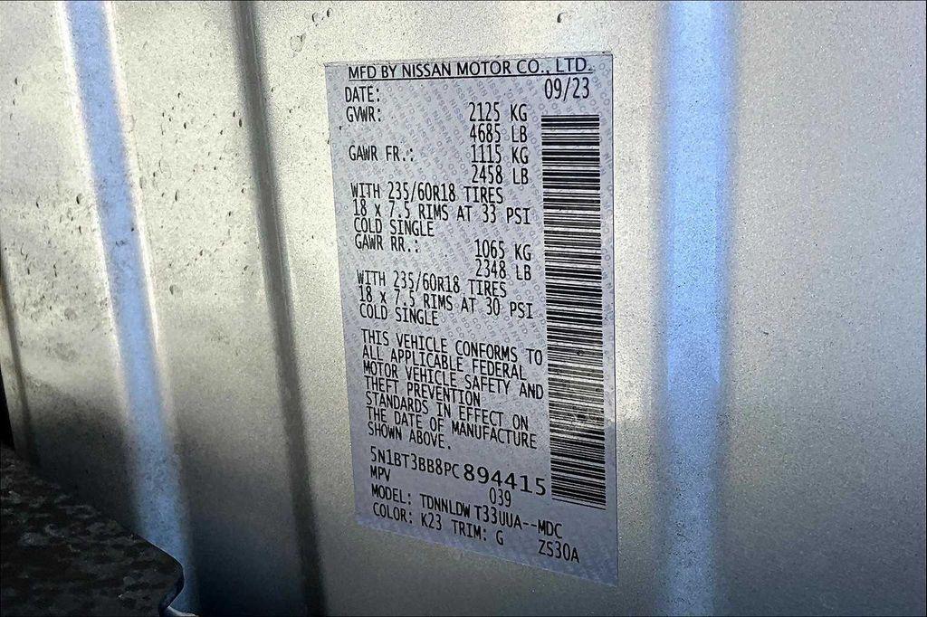 used 2023 Nissan Rogue car, priced at $21,348