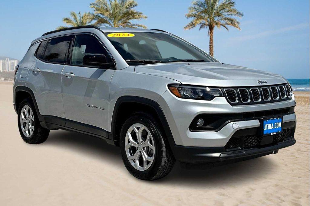 used 2024 Jeep Compass car, priced at $27,401