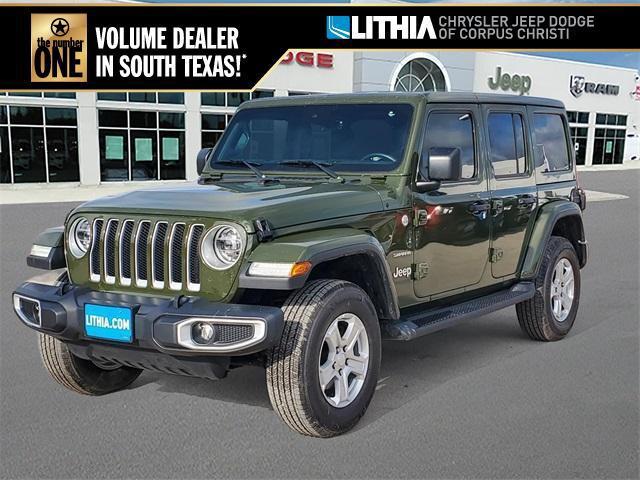 used 2021 Jeep Wrangler Unlimited car, priced at $46,382
