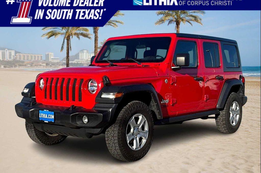 used 2019 Jeep Wrangler Unlimited car, priced at $21,803
