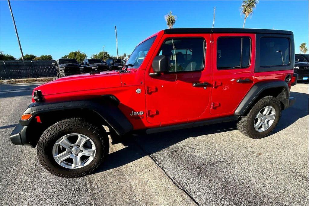 used 2019 Jeep Wrangler Unlimited car, priced at $21,803