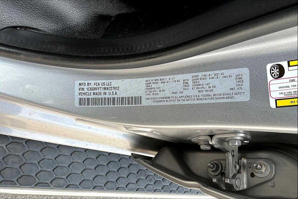 used 2021 Ram 1500 car, priced at $26,081
