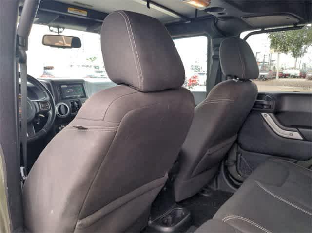used 2015 Jeep Wrangler Unlimited car, priced at $22,591