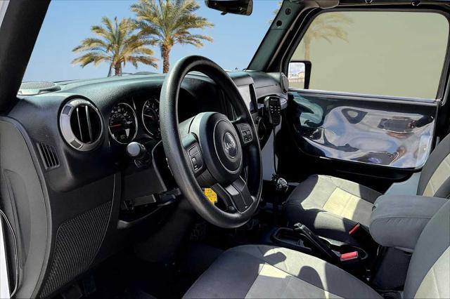 used 2015 Jeep Wrangler car, priced at $21,045
