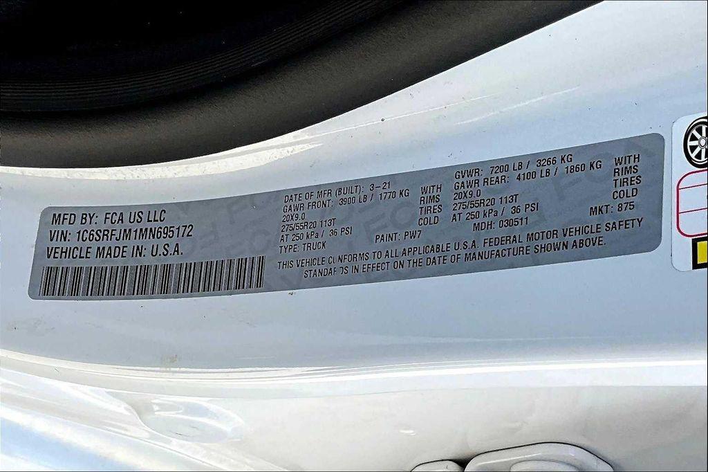 used 2021 Ram 1500 car, priced at $29,841