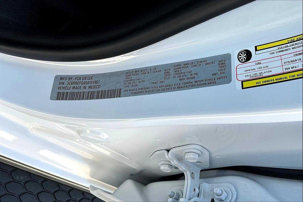 new 2025 Ram 1500 car, priced at $43,678