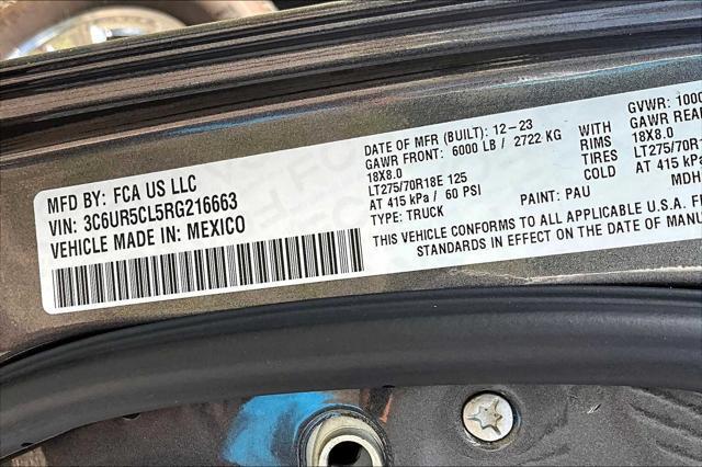 used 2024 Ram 2500 car, priced at $55,291