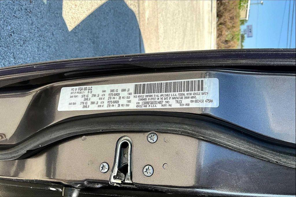 used 2019 Ram 1500 car, priced at $16,263