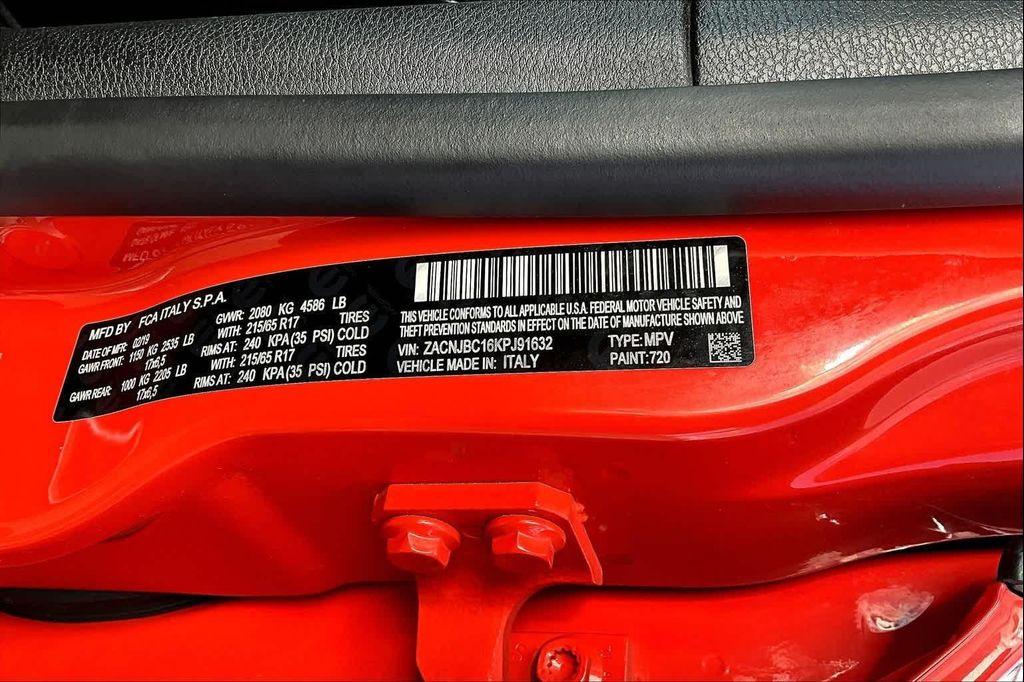 used 2019 Jeep Renegade car, priced at $15,520