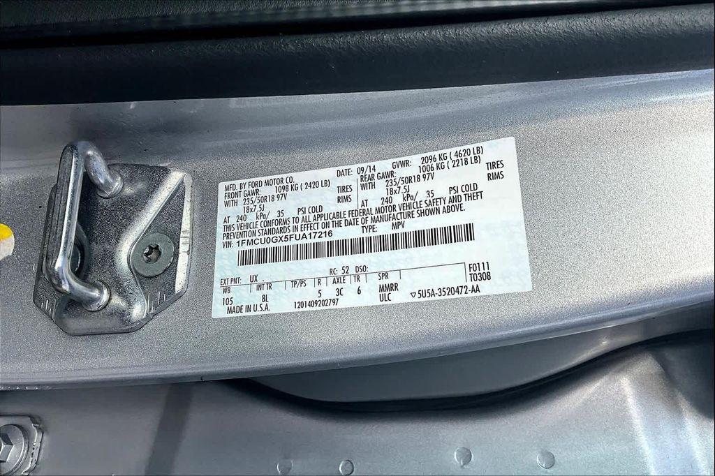 used 2015 Ford Escape car, priced at $9,076