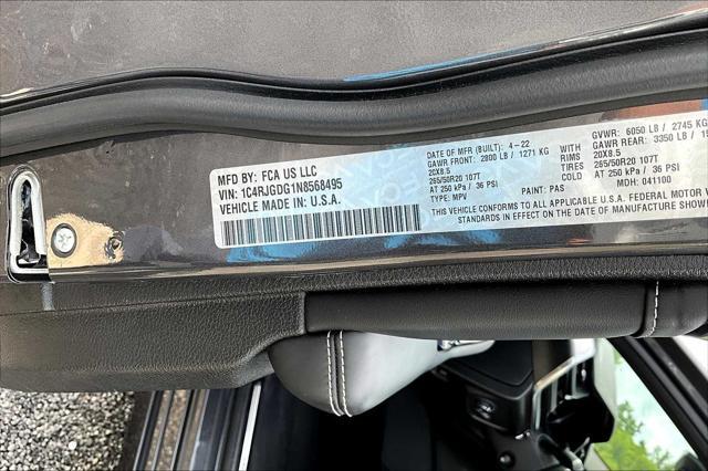 used 2022 Jeep Grand Cherokee car, priced at $35,350