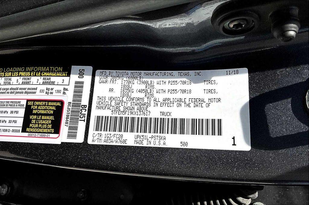 used 2019 Toyota Tundra car, priced at $22,173